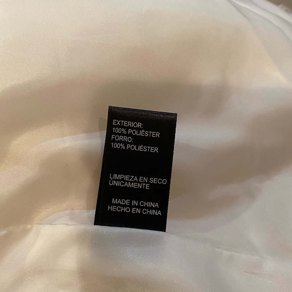 White Fuzzy Jacket - Picture 5 of 7